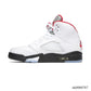 AJ 5 Fire Red Silver Tongue (2020) Shoes Sneakers – nk0000787