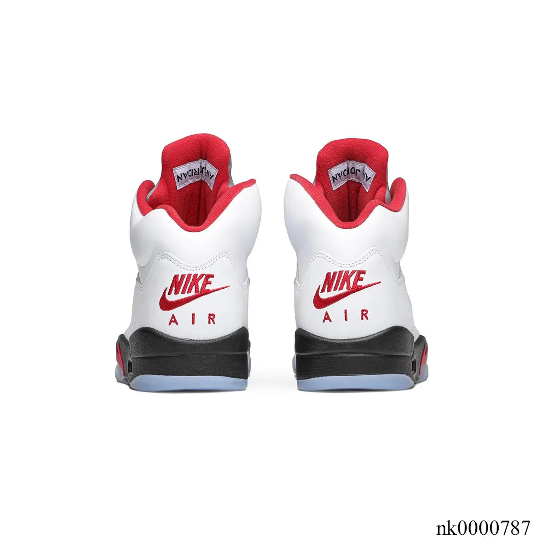 AJ 5 Fire Red Silver Tongue (2020) Shoes Sneakers – nk0000787