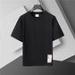 BUR Check Label T-Shirt in Black - 383 - bbr0000383 image 1