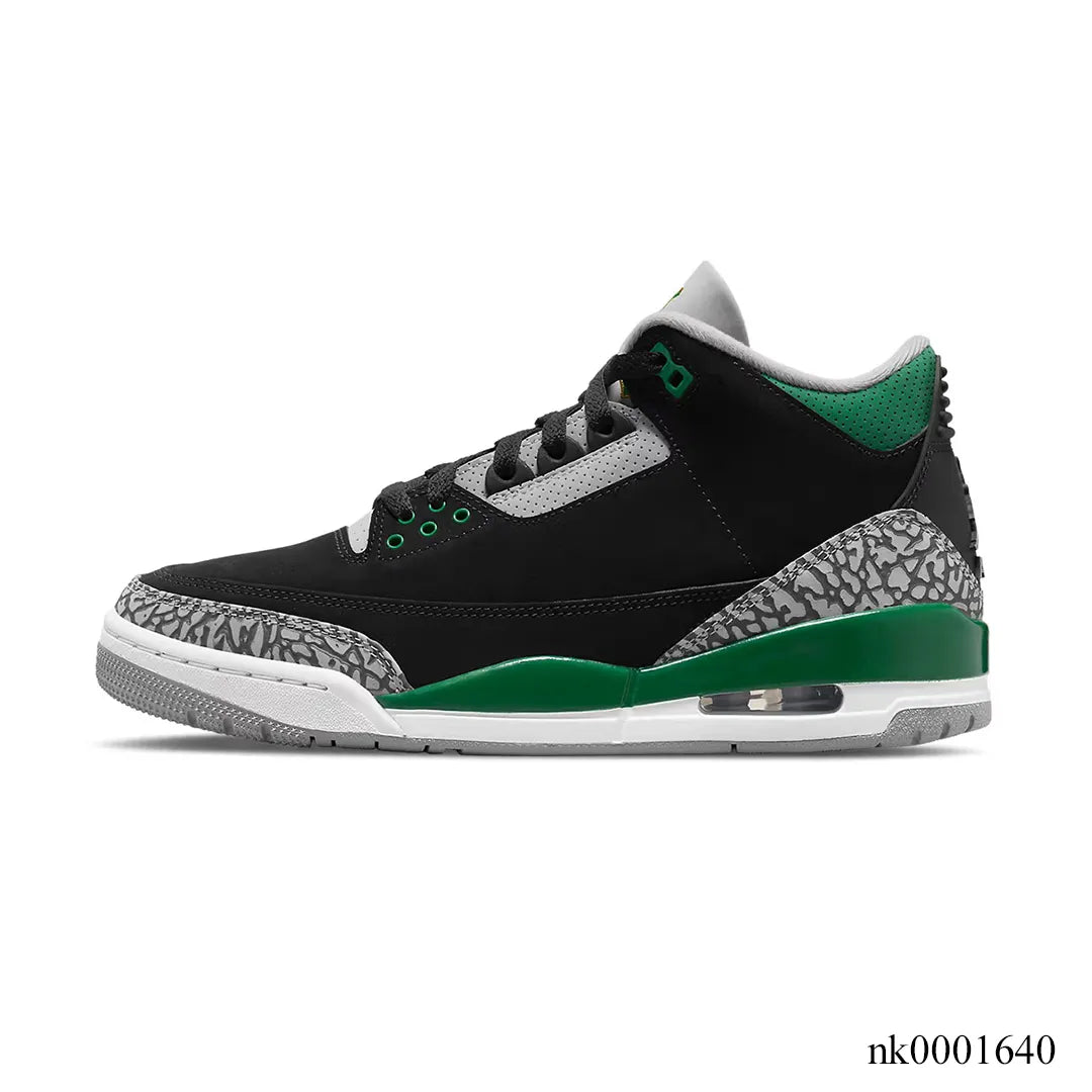 AJ 3 Retro Pine Green Shoes Sneakers – nk0001640