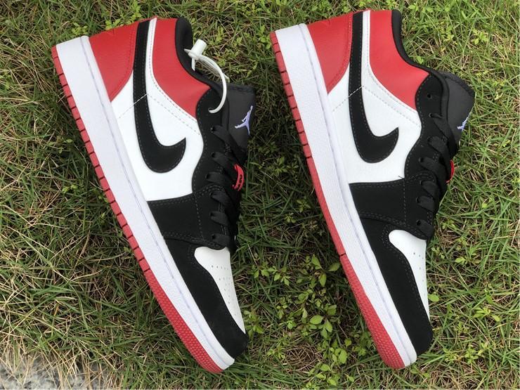 AJ 1 Low Black Toe Shoes Sneakers – nk0000732
