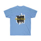 Rap Hustle Graphic Men T-Shirt - Carolina Blue, 3XL image