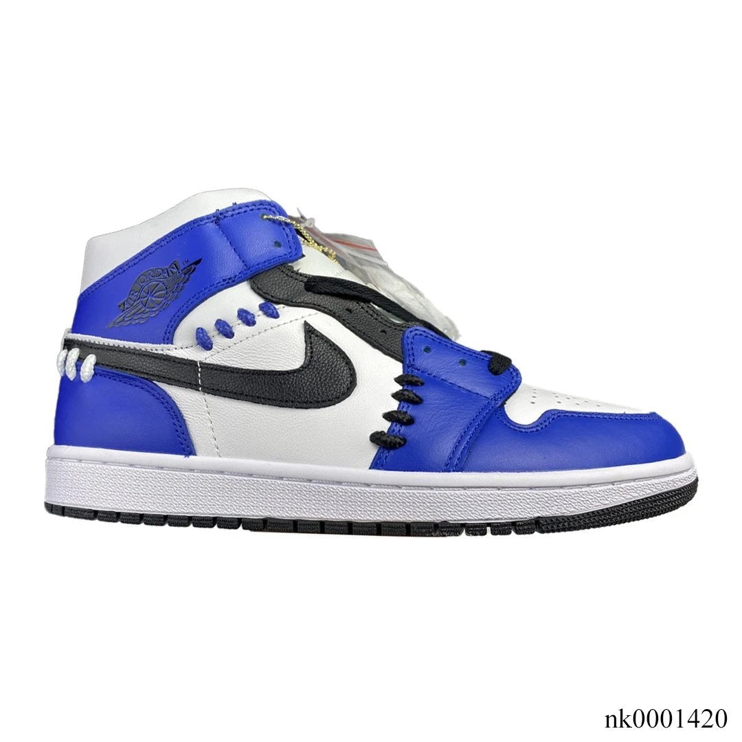 AJ1 Mid SE “Game Royal” White Blue Black Shoes Sneakers – nk0001420