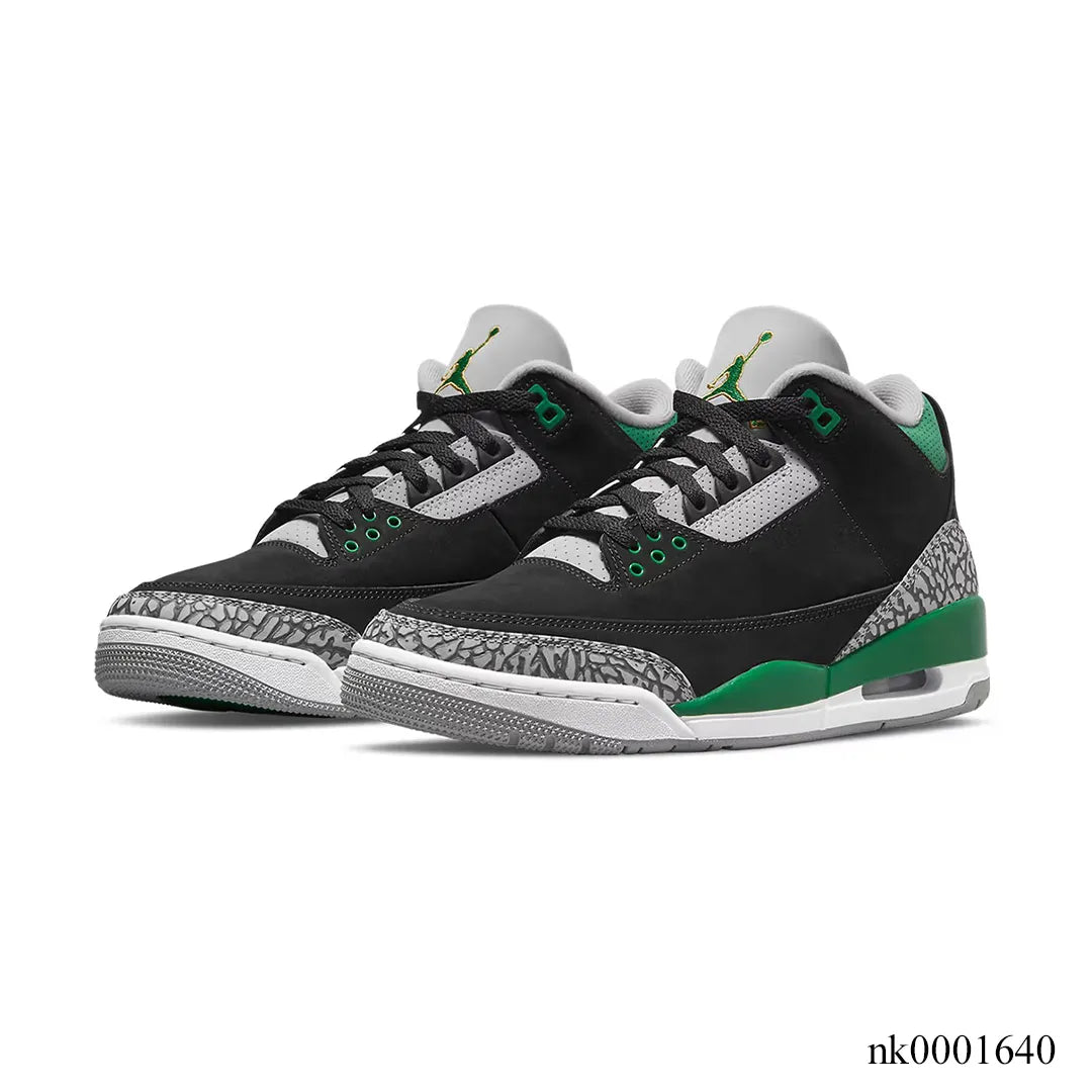 AJ 3 Retro Pine Green Shoes Sneakers – nk0001640