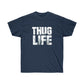 2Pac Thug Life Air Black Men T-Shirt - Navy, XL image