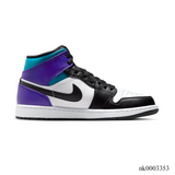AJ 1 Mid Aqua Shoes Sneakers – nk0003353