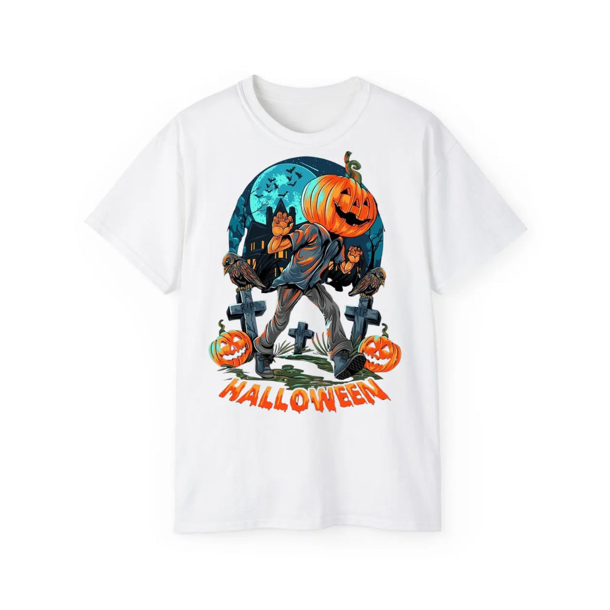 Halloween Pumpkin T-Shirt – POD0012 image
