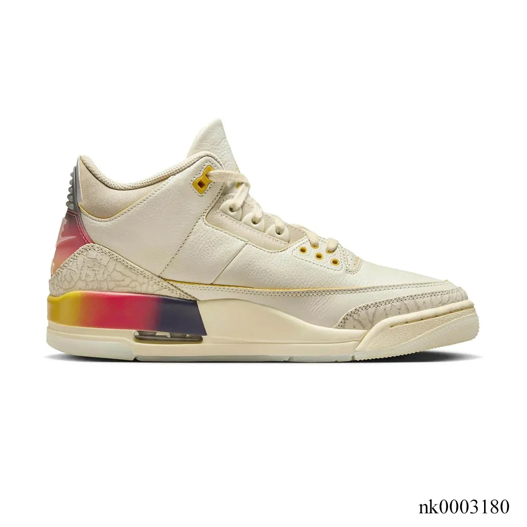 J Balvin x AJ 3 Medellín Sunset Shoes Sneakers – nk0003180
