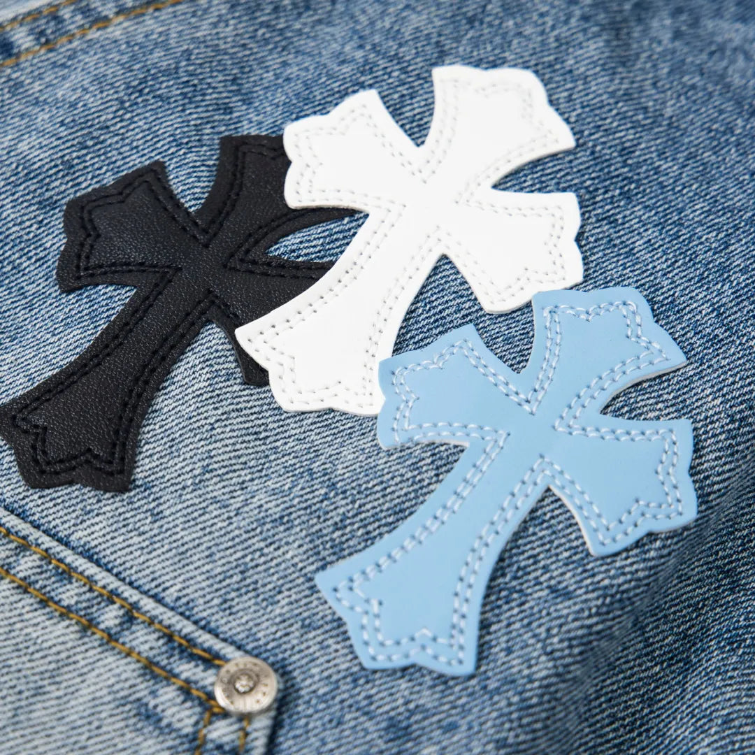 CH Cross Patch Jeans - CH0119 image 9