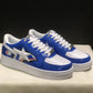 Bapesta Low M1 'Shark Face - Blue' Shoes Sneakers - nk0005526 image 4