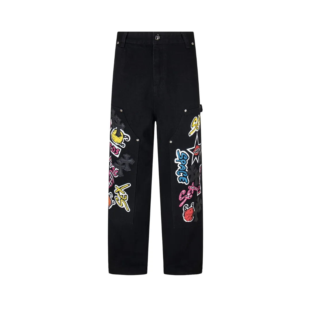 CH Cross Patch Jeans - CH0115 image 0