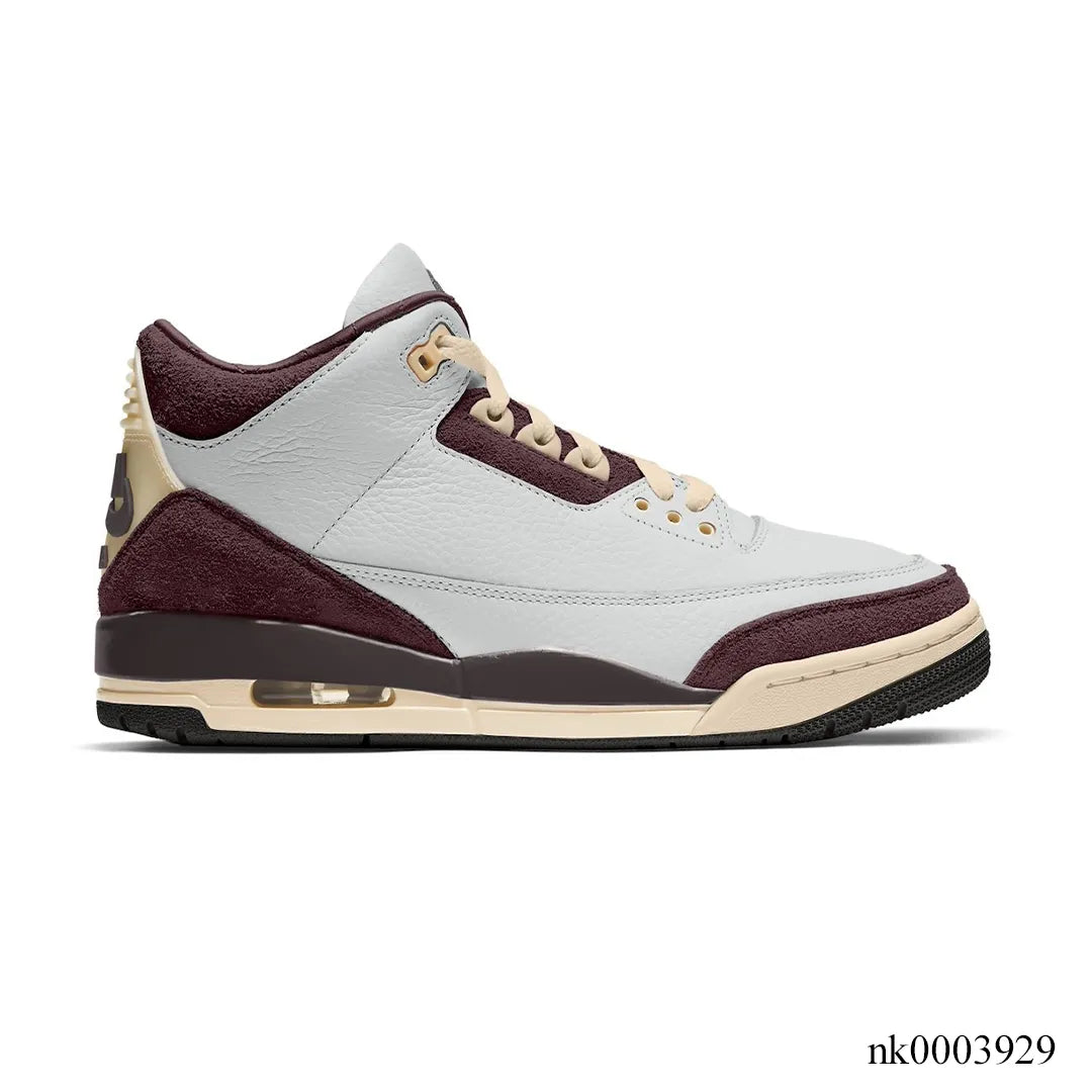 AJ 3 x A Ma Maniere “Burgundy Crush” Shoes Sneakers – nk0003929