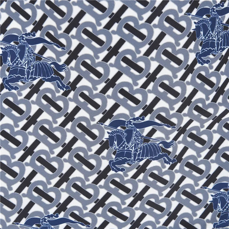 BUR All-Over Monogram Knight Shorts in Navy - 370 – bbr0000370 image 5
