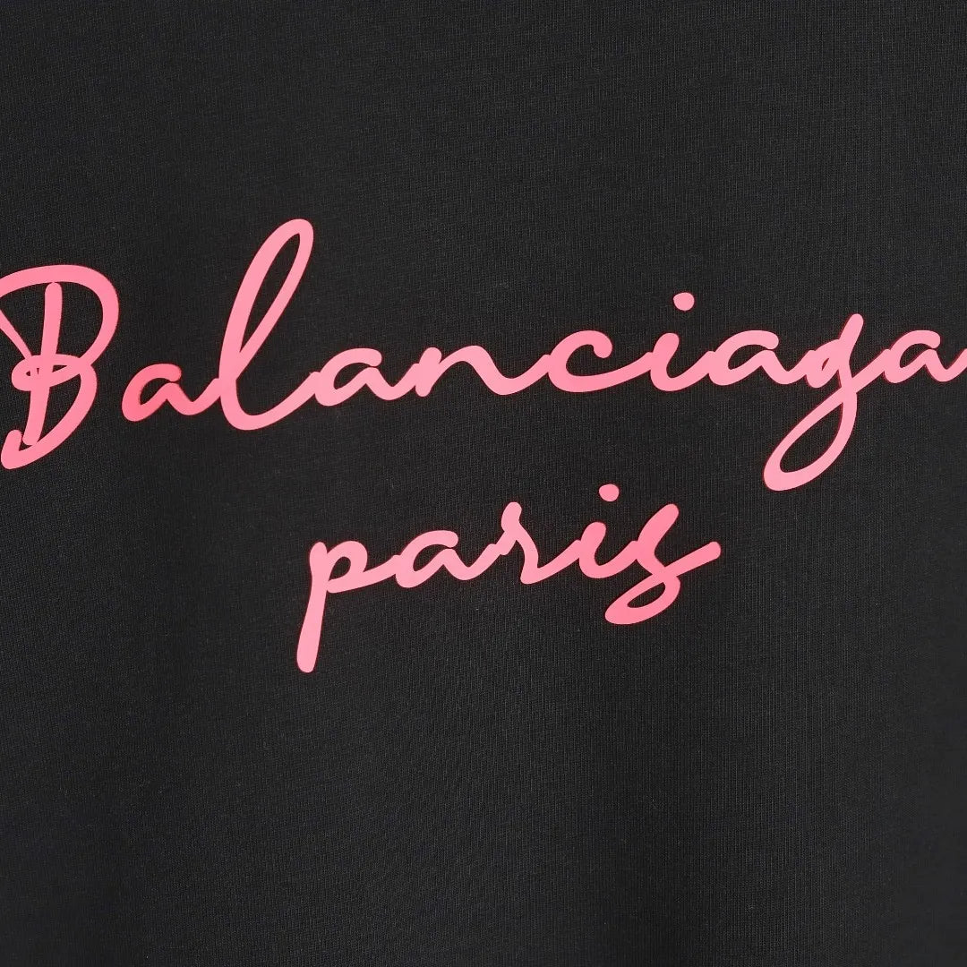 BLCG Paris Script Logo T-shirt in Black - 593 - blcg0000593 image 5