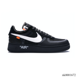 AF 1 Low ow Black White Shoes Sneakers – nk0001672