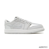 AJ 1 Low OG Metallic Silver Shoes Sneakers – nk0003915