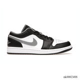 AJ 1 Low Black White Grey Shoes Sneakers – nk0002488