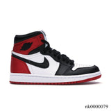 AJ 1 Retro High Satin Black Toe Shoes Sneakers – nk0000079