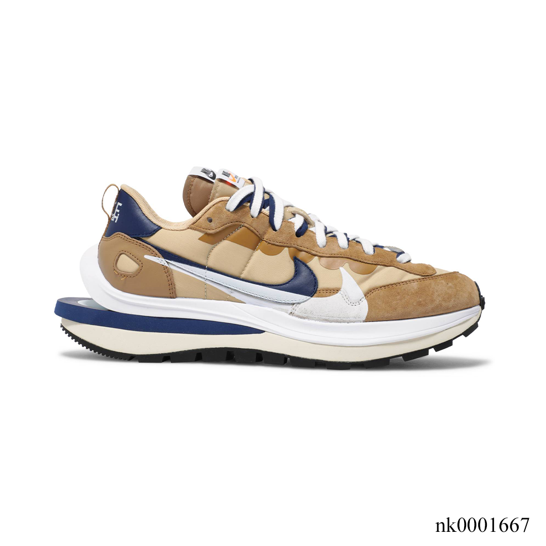 Sacai x VaporWaffle Sesame Blue Void Shoes Sneakers – nk0001667