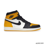AJ 1 Taxi Yellow Toe Shoes Sneakers – nk0001889