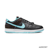 Dunk Low Barber Shop Black Shoes Sneakers – nk0002007
