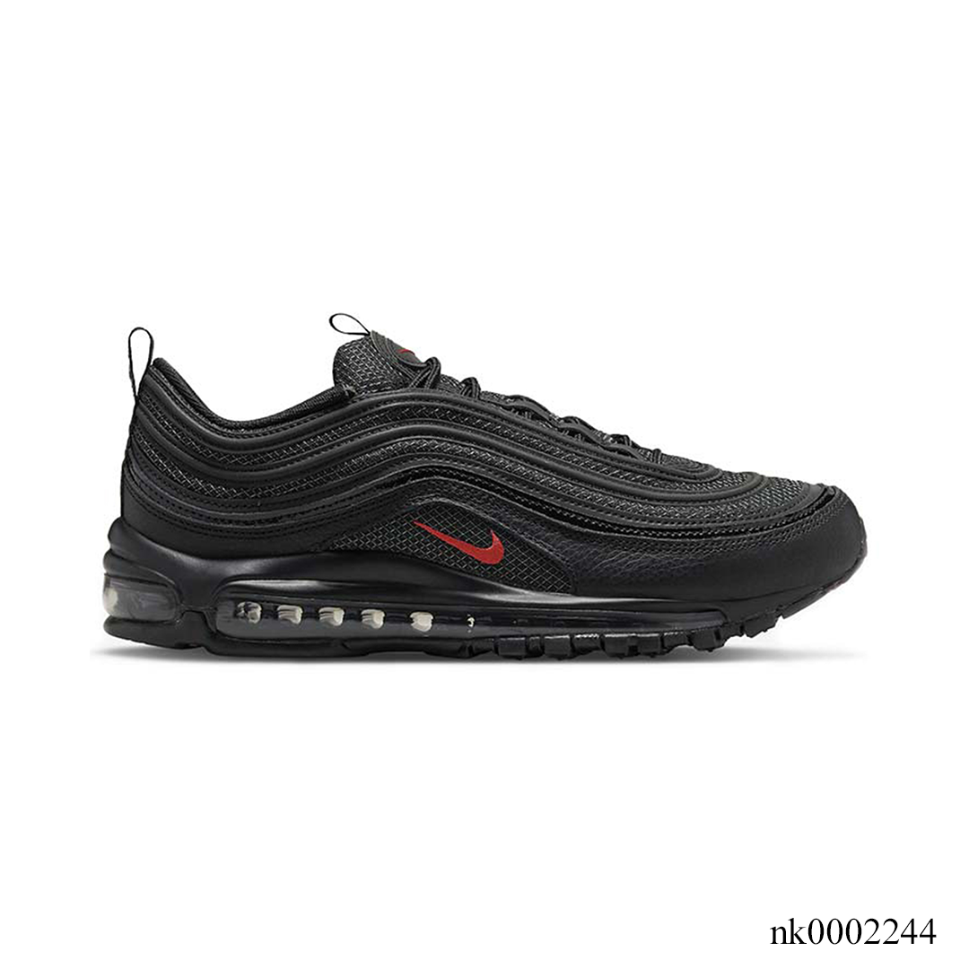 AM 97 Black University Red Shoes Sneakers – nk0002244
