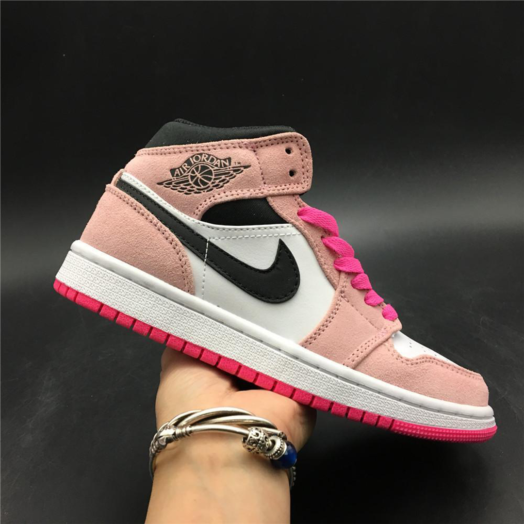 AJ 1 Mid Crimson Tint Shoes Sneakers – nk0000317