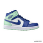 AJ  1 Mid Blue Mint Shoes Sneakers – nk0001998