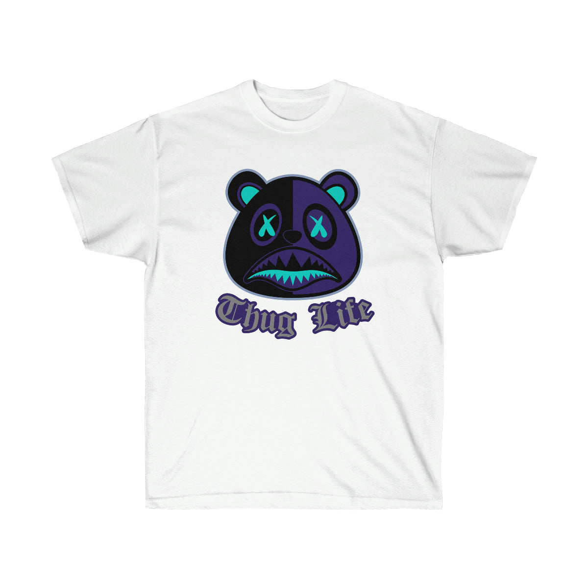 Thug Life Men T-Shirt - White, XL image