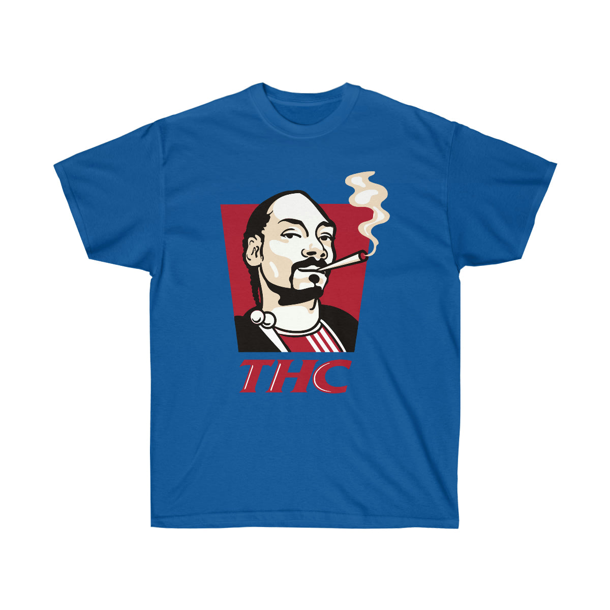 Snoop Dogg THC Smoke Men T-Shirt - Royal, L image
