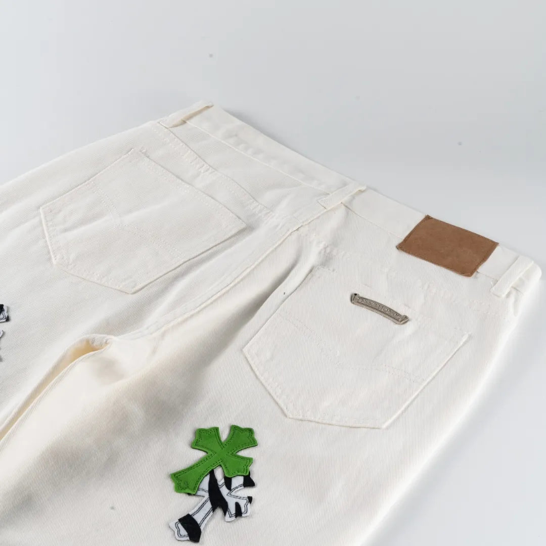 CH Cross Patch Jeans - CH0109 image 3