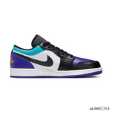 AJ 1 Low Court Purple Tropical Twist Shoes Sneakers – nk0003354