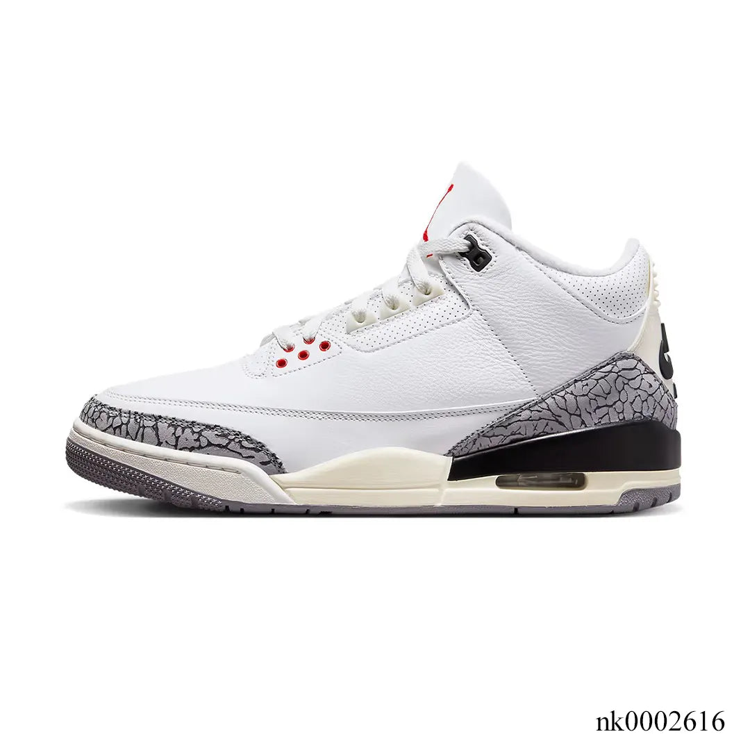 AJ 3 Retro White Cement Reimagined Shoes Sneakers – nk0002616