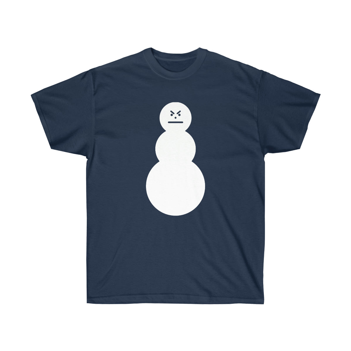 Jeezy Snowman Men T-Shirt - Navy, 3XL image
