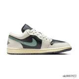 AJ 1 Low Jade Smoke Shoes Sneakers – nk0003922