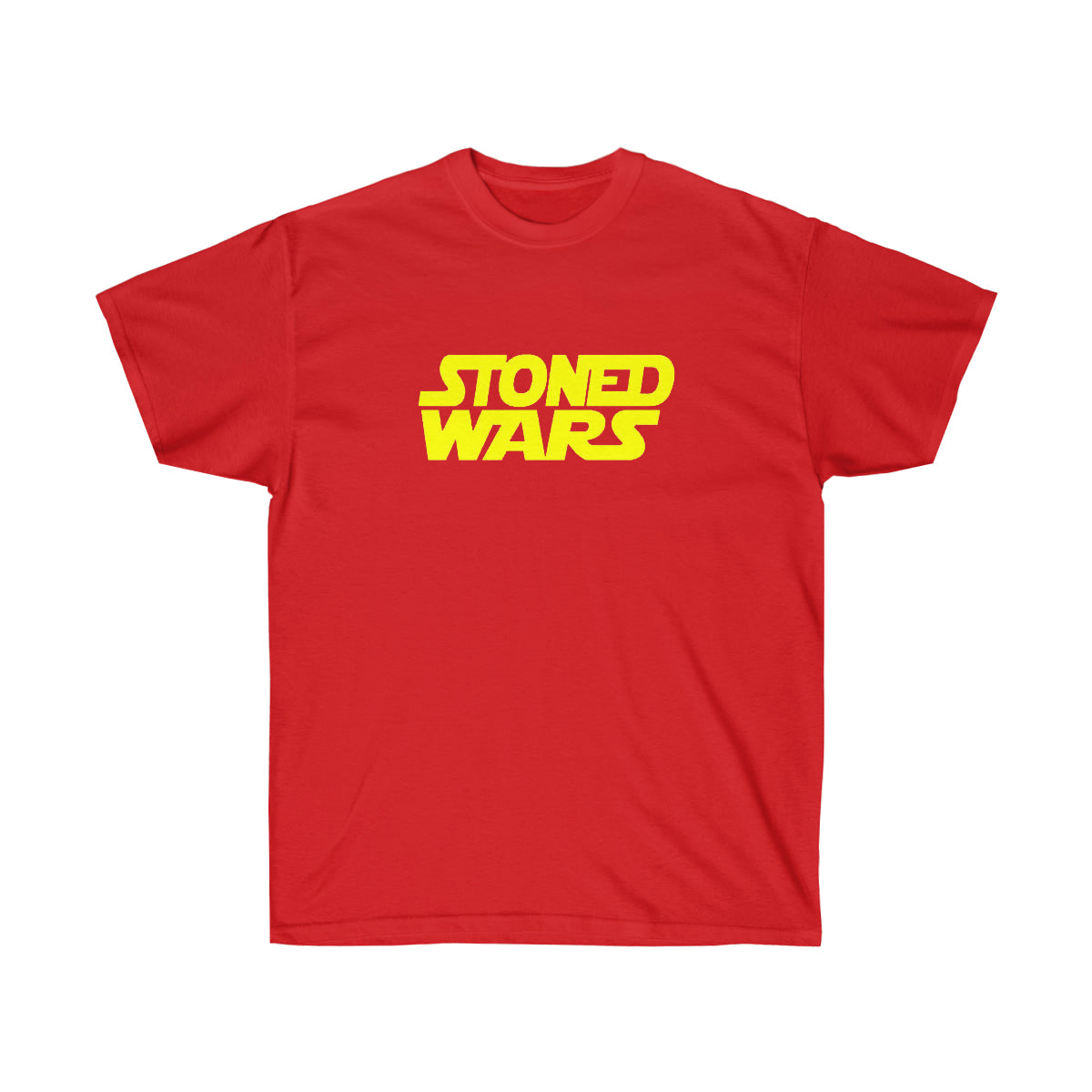 Stoned Yellow Wars Men T-Shirt - Red, 3XL image