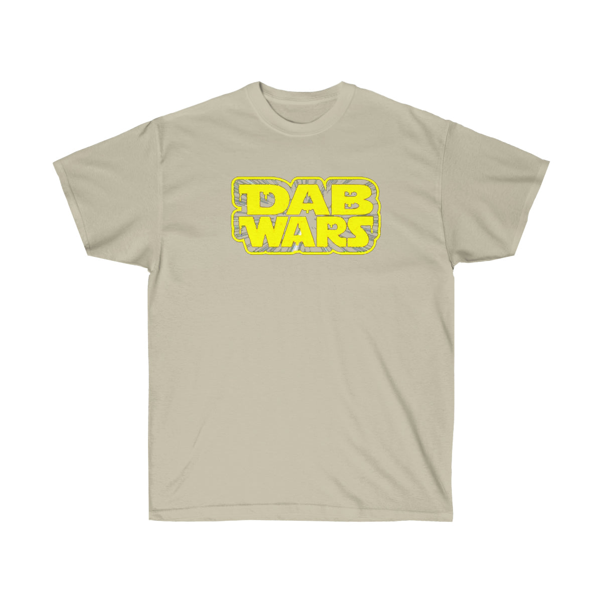 Dab Wars Basic Men T-Shirt - Sand, S image