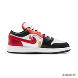 AJ 1 Low Flaming Swoosh Shoes Sneakers – nk0003199