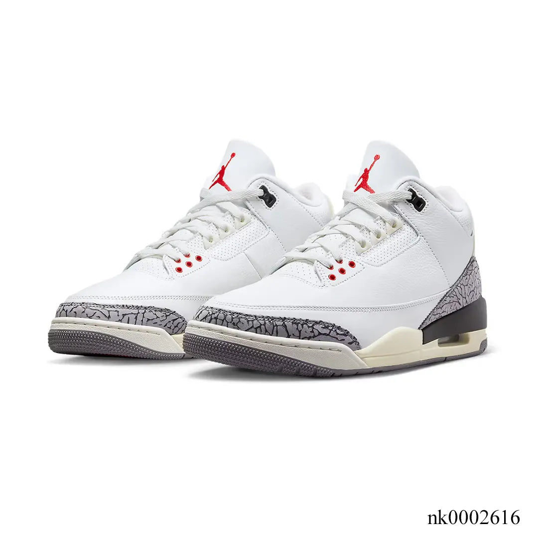 AJ 3 Retro White Cement Reimagined Shoes Sneakers – nk0002616