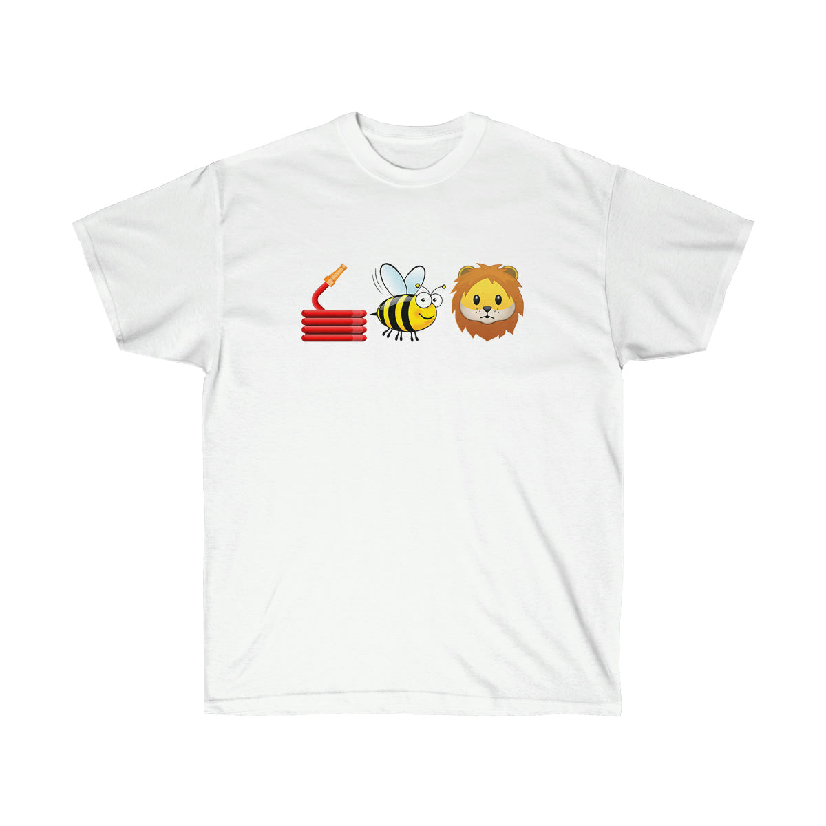 Hose Bee Lion T-Shirt - White, 2XL image
