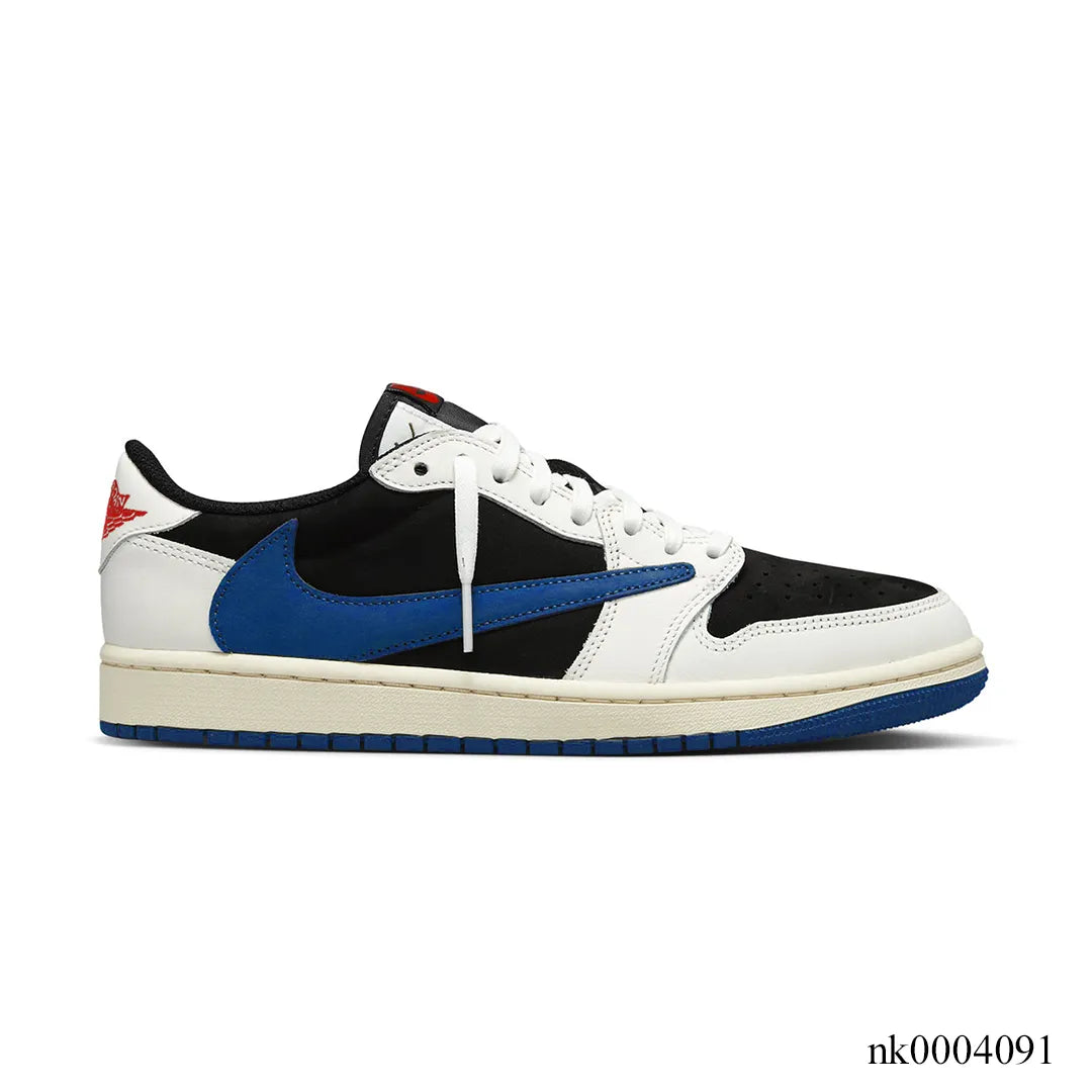 Travis Scott x AJ 1 Low Light Navy Shoes Sneakers – nk0004091