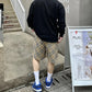 BUR Archive Check Knight Motif Shorts in Yellow - 378 - bbr0000378 image 3