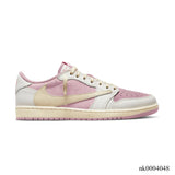 Travis Scott x AJ 1 Low OG Shy Pink Shoes Sneakers – nk0004048