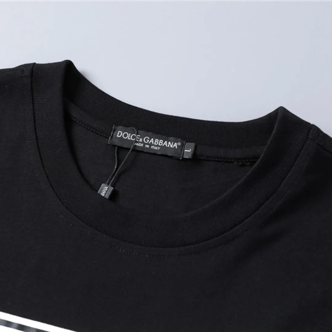 D&G Logo Print T-shirt in Black - 113 - dng0000113 image 7