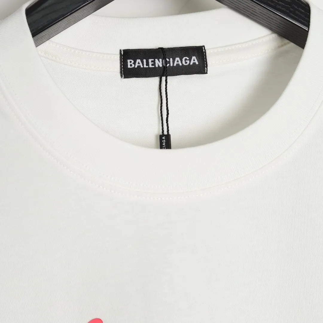BLCG Paris Script Logo T-shirt in White - 594 - blcg0000594 image 3