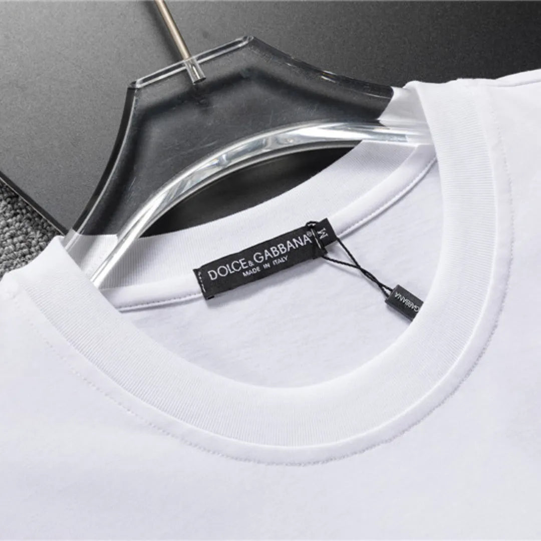 D&G Logo DG Print T-shirt in White - 116 - dng0000116 image 6