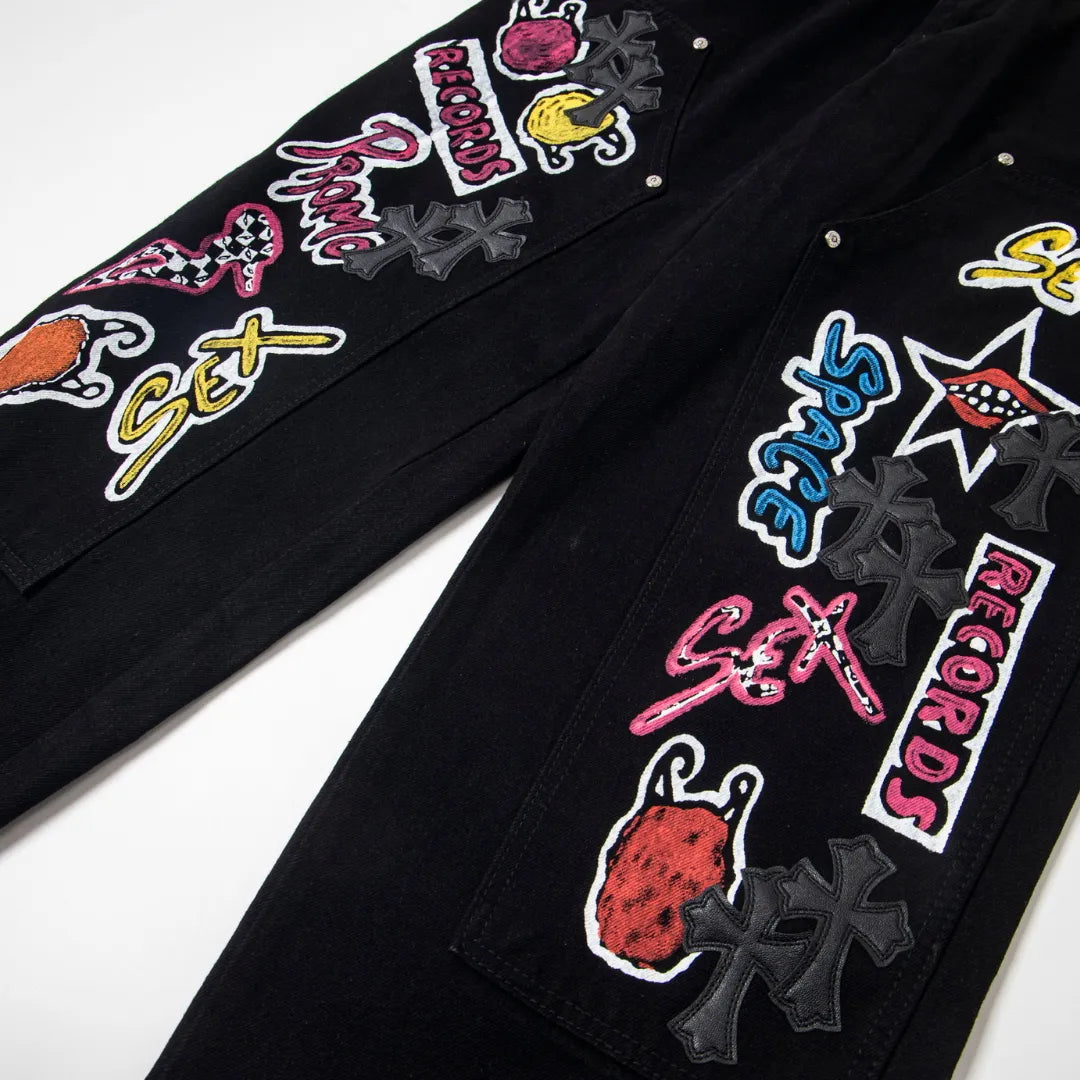 CH Cross Patch Jeans - CH0115 image 13