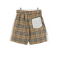 BUR Vintage Check Logo Panel Shorts - 376 - bbr0000376 image 1