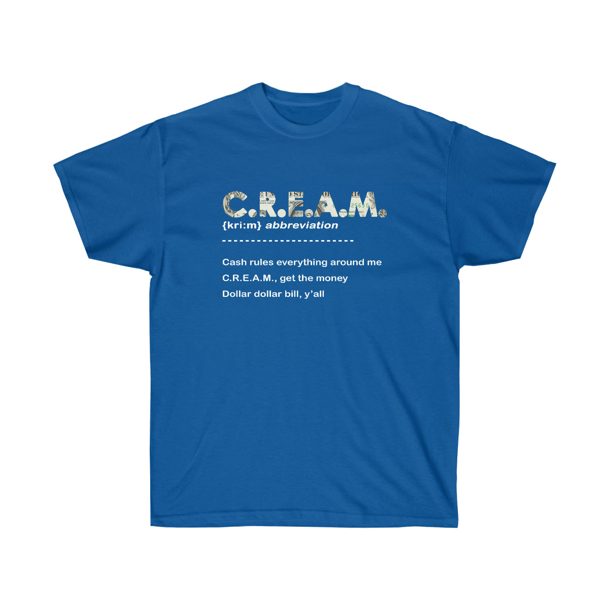 CREAM Definition Men T-Shirt - Royal, S image