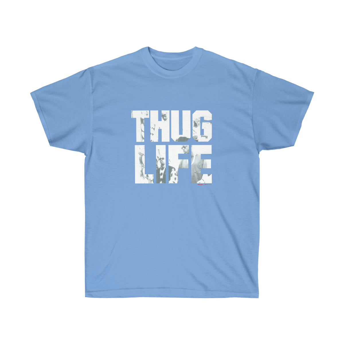 2Pac Thug Life Air Black Men T-Shirt image 2